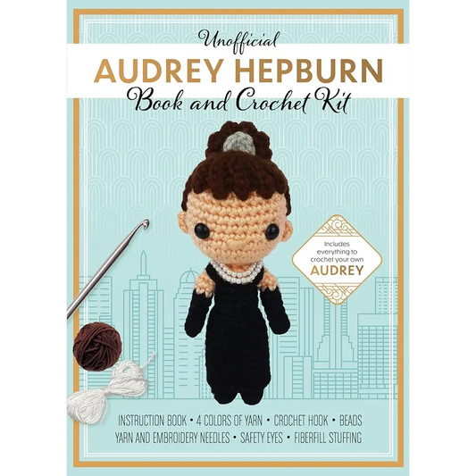 Unofficial Audrey Hepburn Book and Crochet Kit: Includes Everything to Crochet Your Own Audrey Hepburn by Kati Gálusz