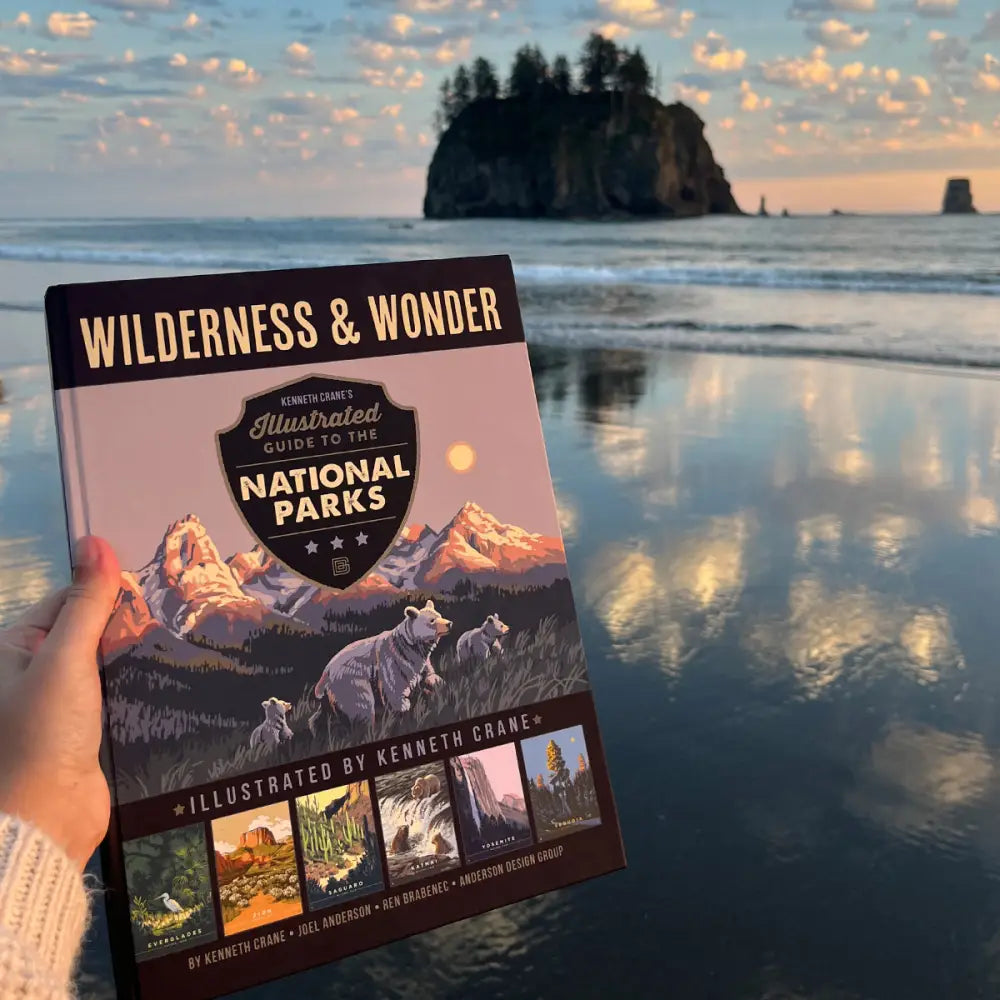 ** Wilderness & Wonder: An Illustrated Guide to the National Parks HARD COVER Book Books and Gifts