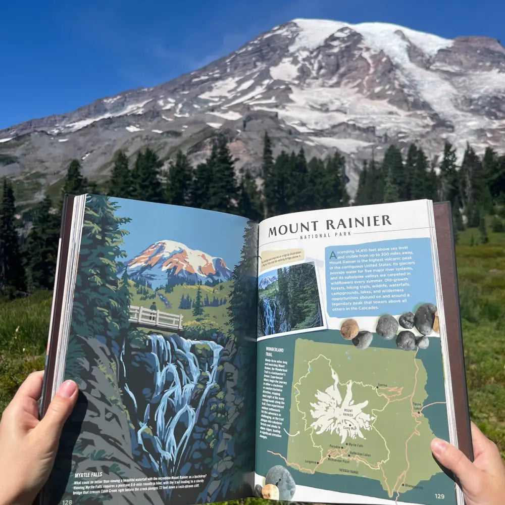** Wilderness & Wonder: An Illustrated Guide to the National Parks HARD COVER Book Books and Gifts