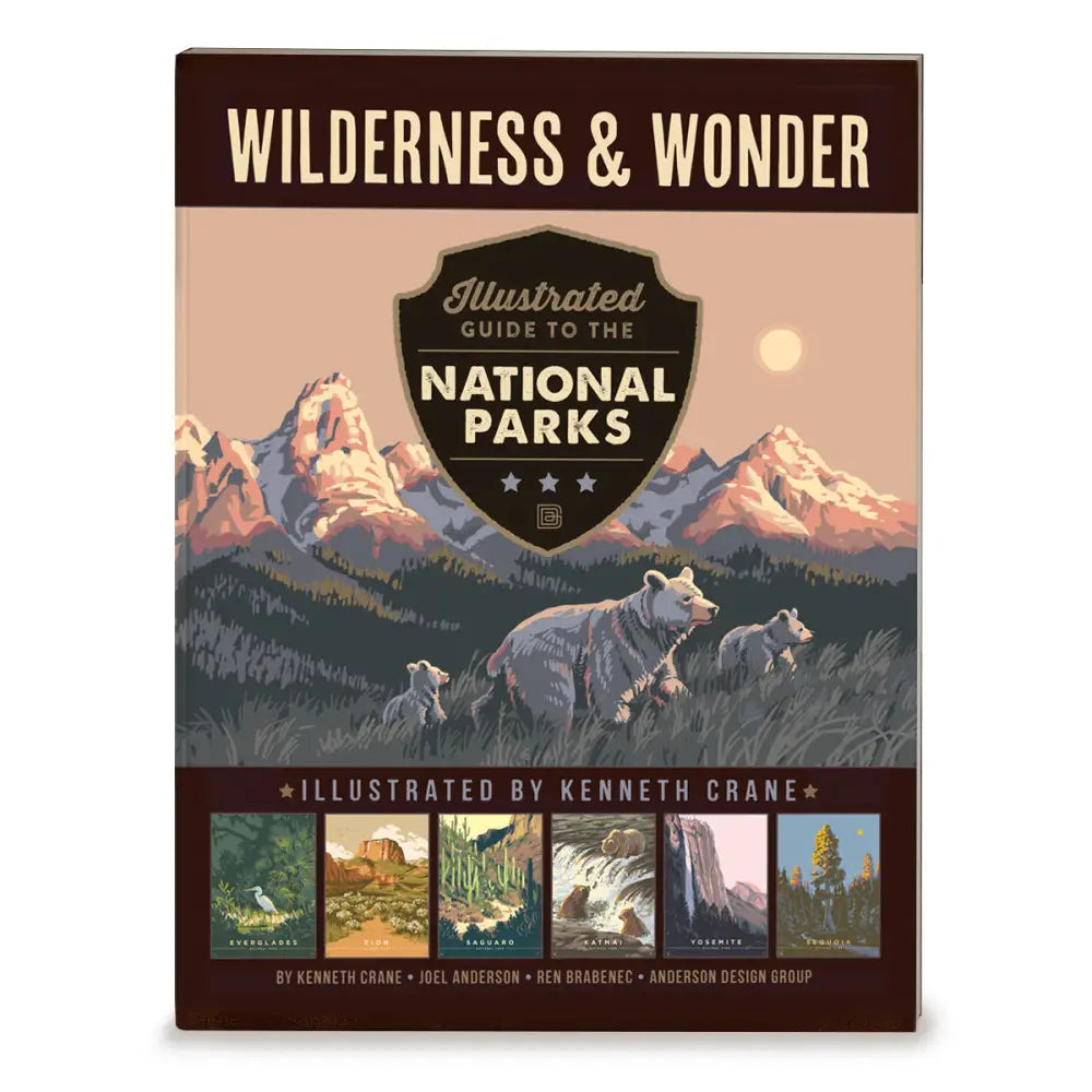 ** Wilderness & Wonder: An Illustrated Guide to the National Parks SOFTCOVER Book Books and Gifts