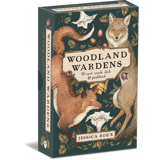 Woodland Wardens: A 52-Card Oracle Deck & Guidebook by Jessica Roux - Tarot