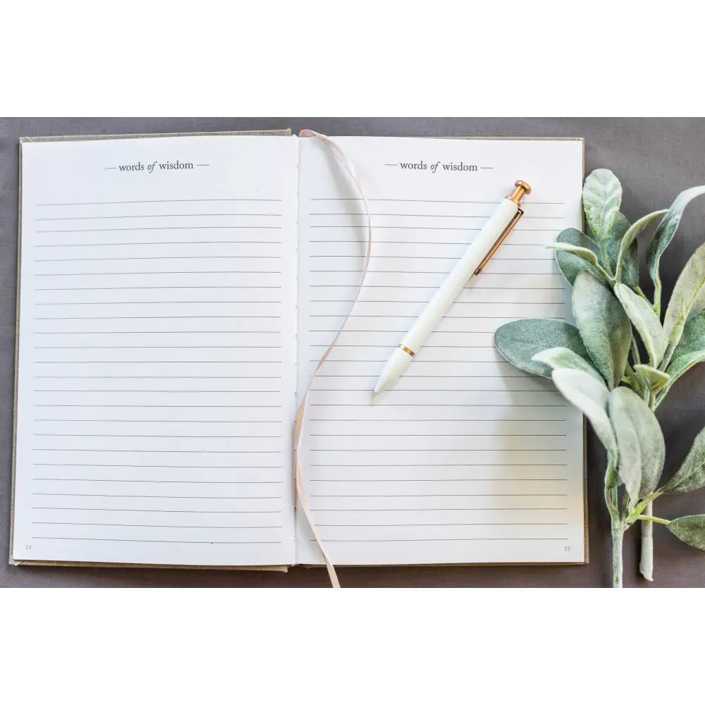 Words of Wisdom Inspirational Journal - Journal