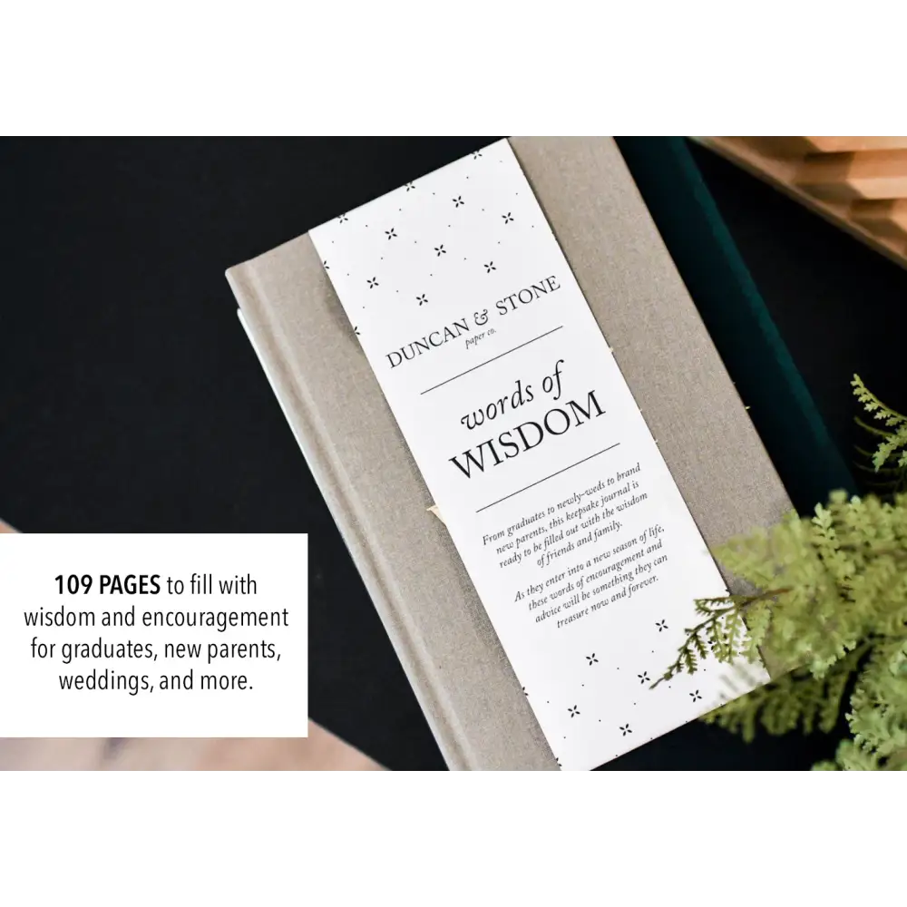 Words of Wisdom Inspirational Journal - Journal