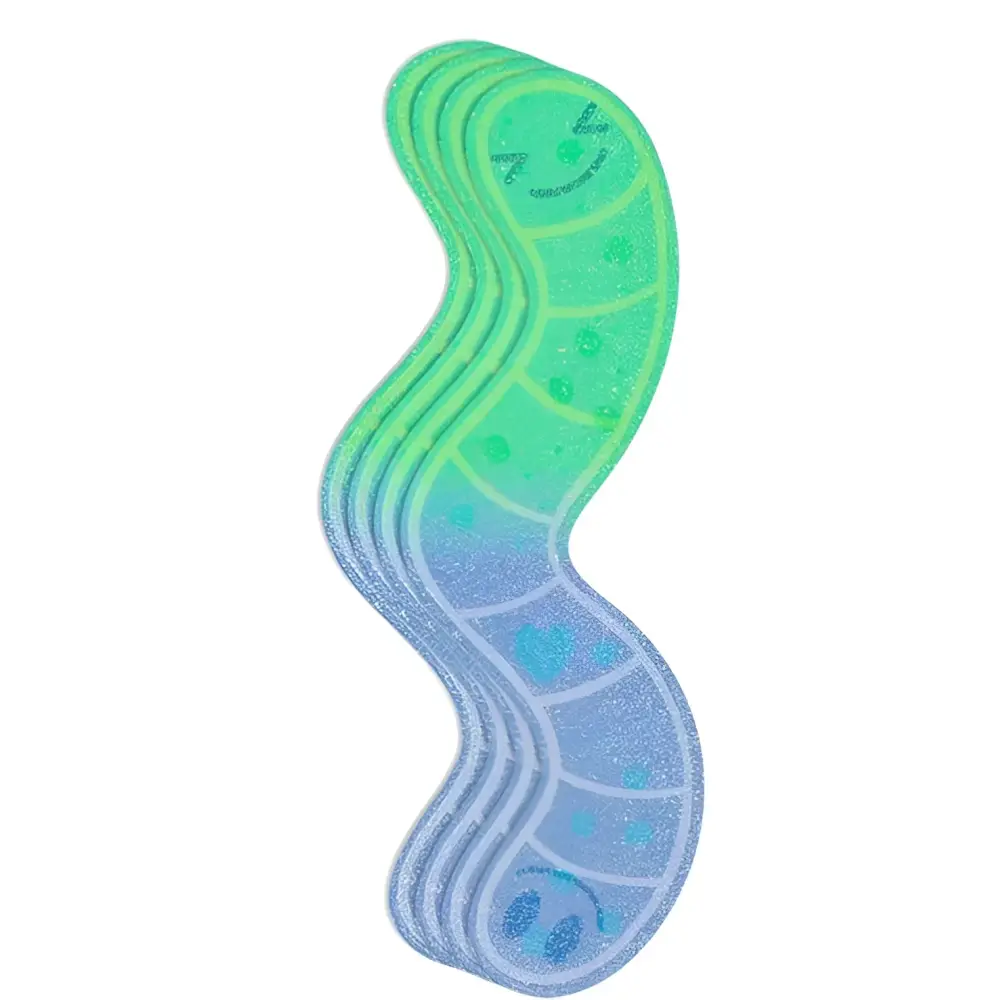 Wormy Bookmarks - Green/Purple - Bookmark
