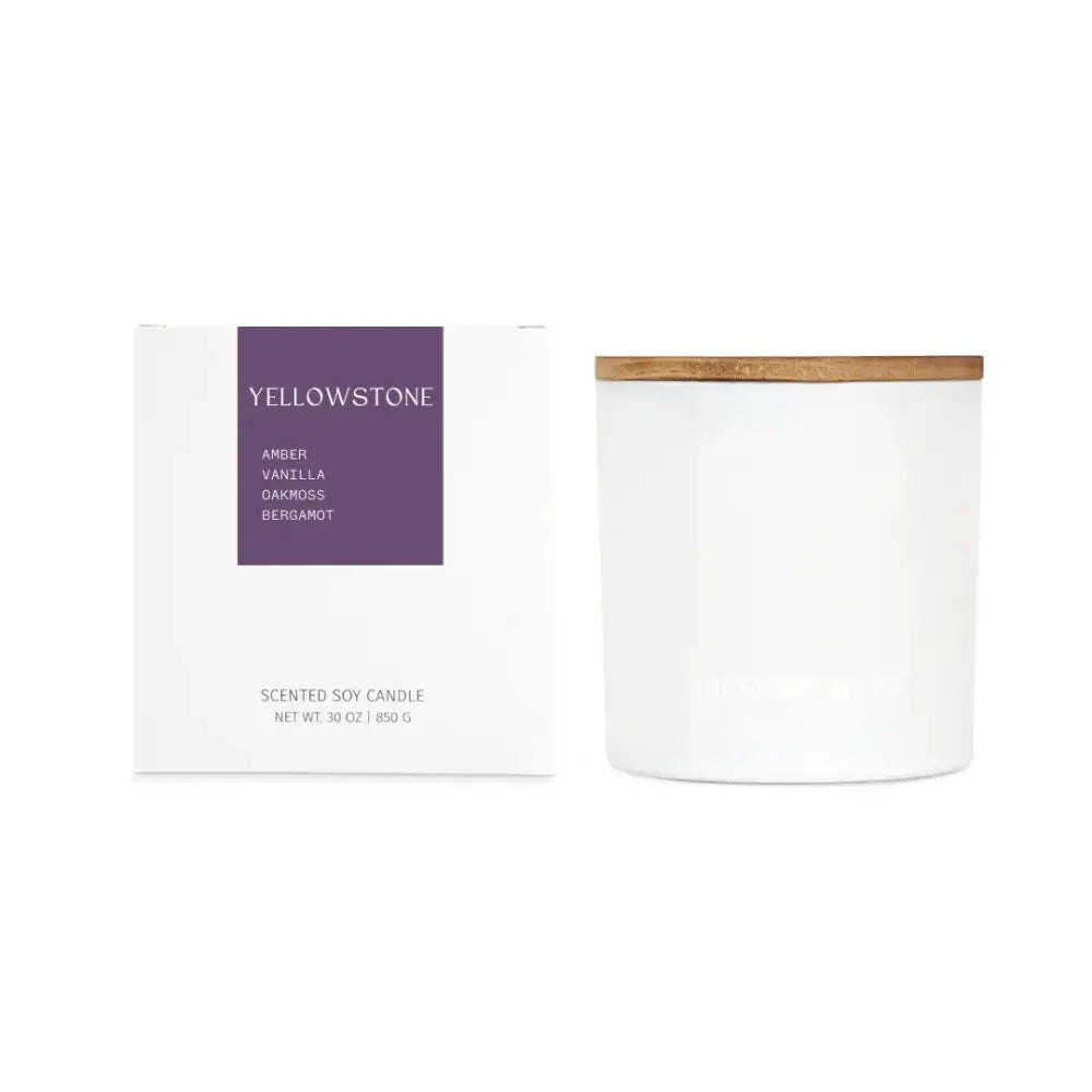 Yellowstone 3 Wick Candle - Candle