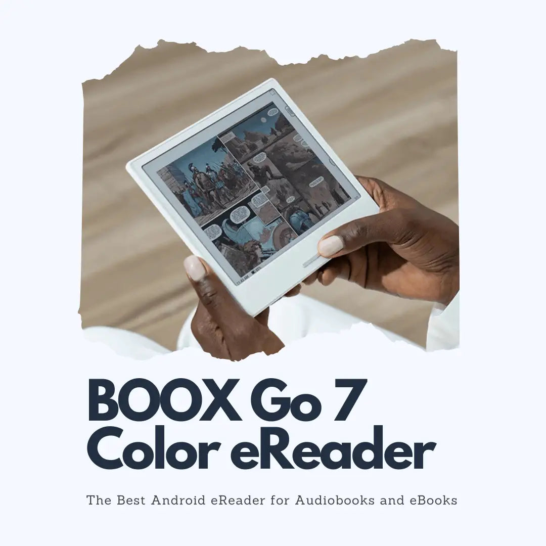 Color Android Ereader BOOX Go 7 Color: Top Android eReader for Books & Audio – Creative By ...