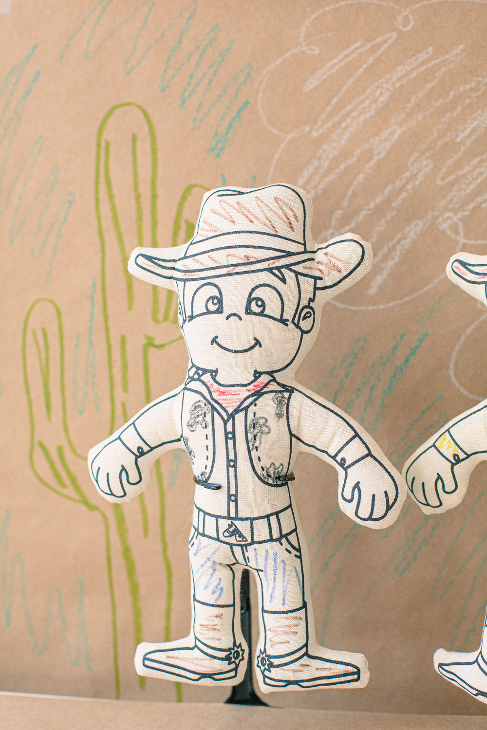 Color and Play Doll - Cowboy