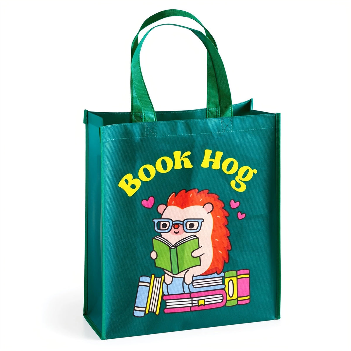 Book Hog Reusable Shopping Bag by Mudpuppy
