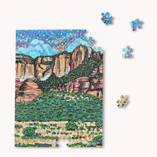 Evergreen Sandstone Fine Art Puzzle