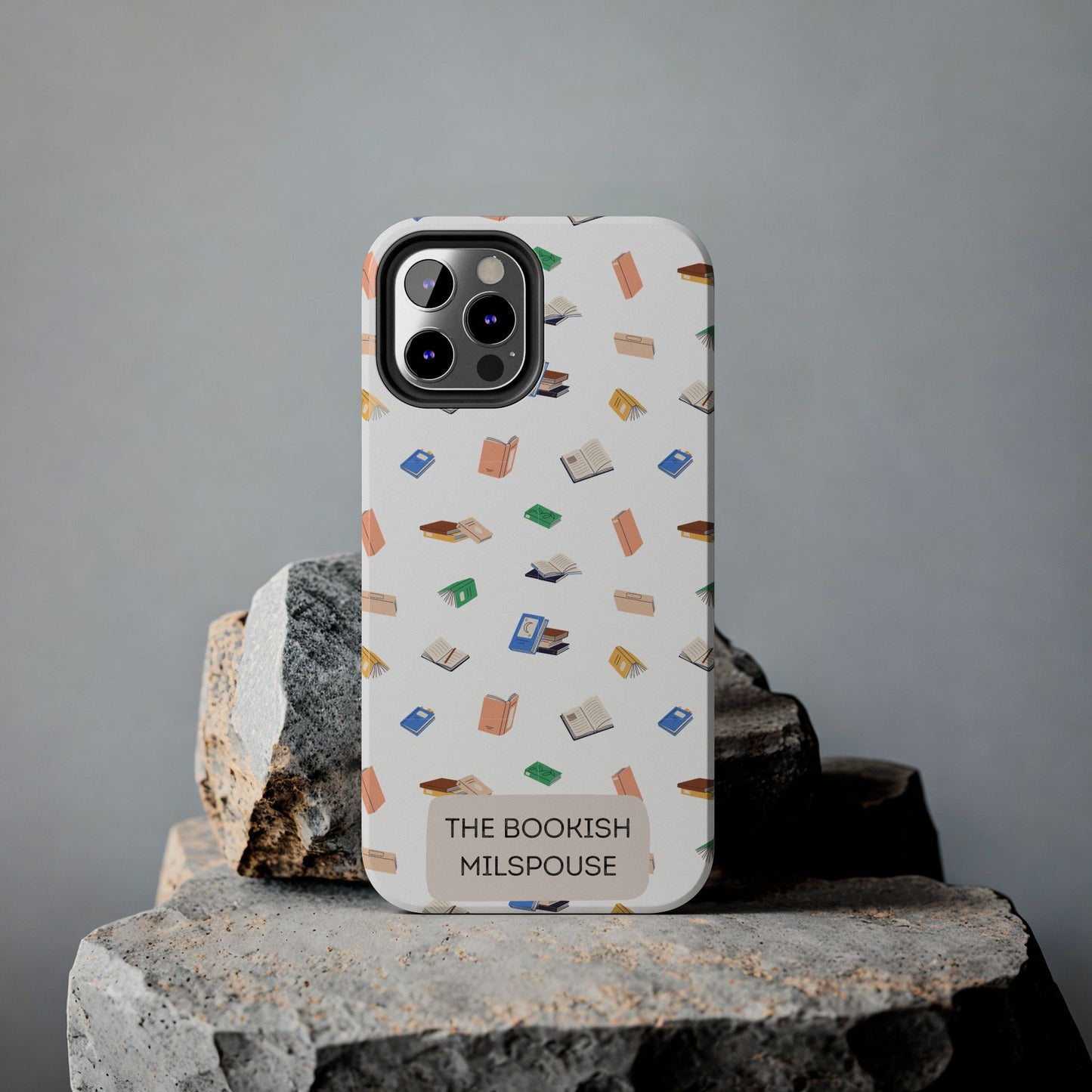 The Bookish Milspouse Tough Phone Cases - Creative By Sanchez