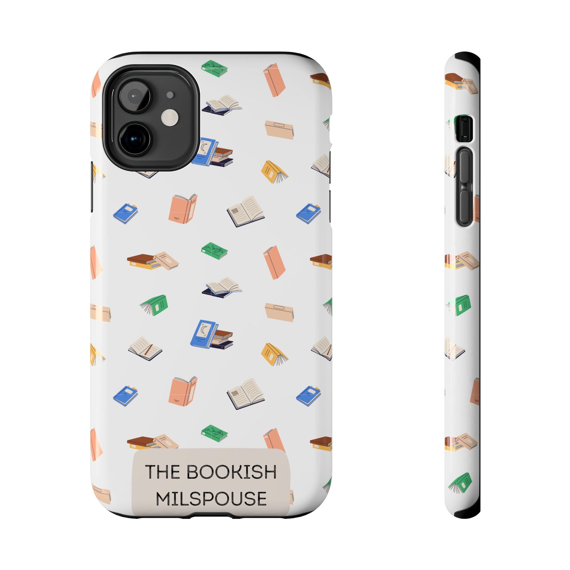 The Bookish Milspouse Tough Phone Cases - Creative By Sanchez