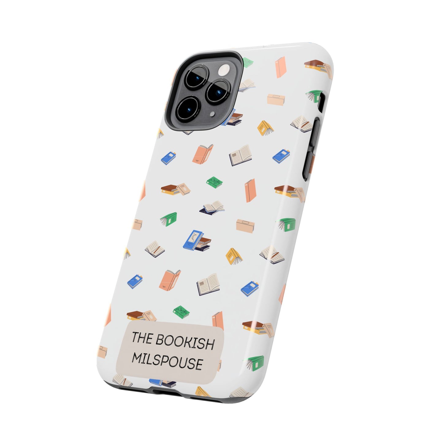 The Bookish Milspouse Tough Phone Cases - Creative By Sanchez