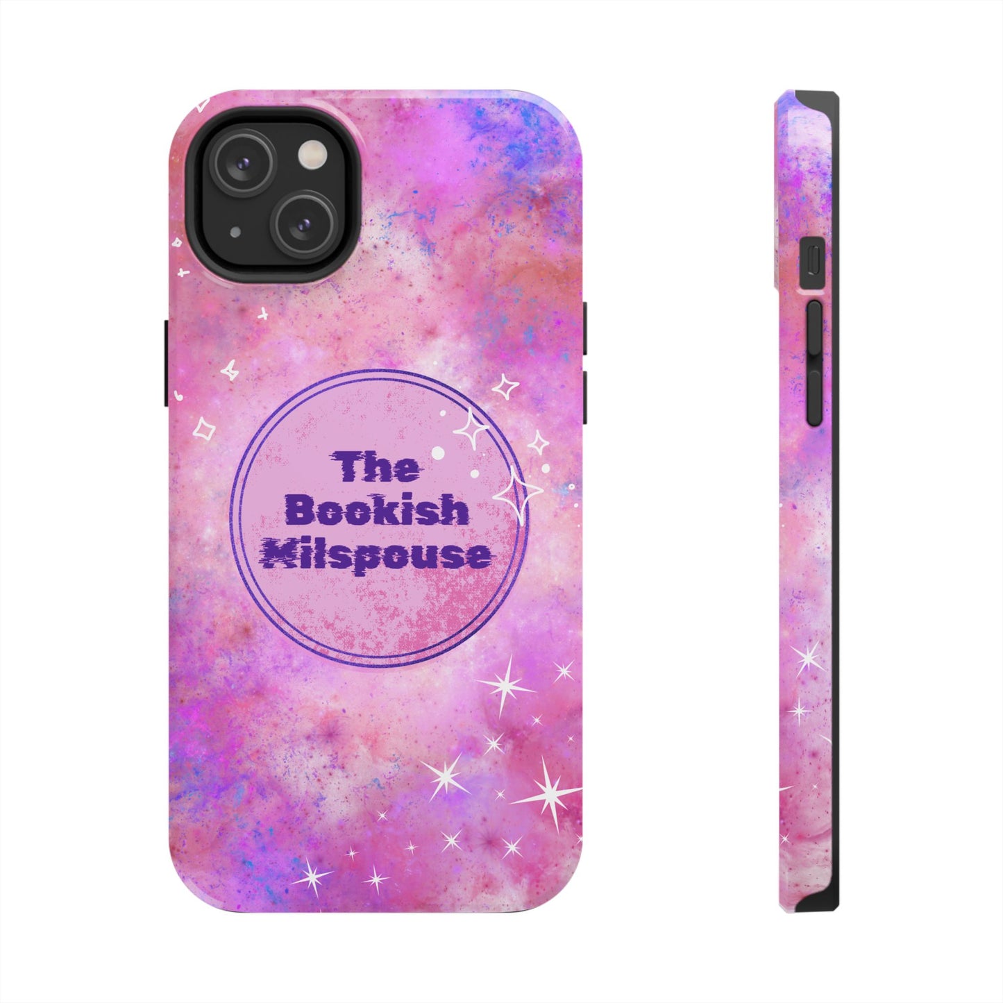 The Bookish Milspouse Pink Sky Tough Phone Cases - Creative By Sanchez