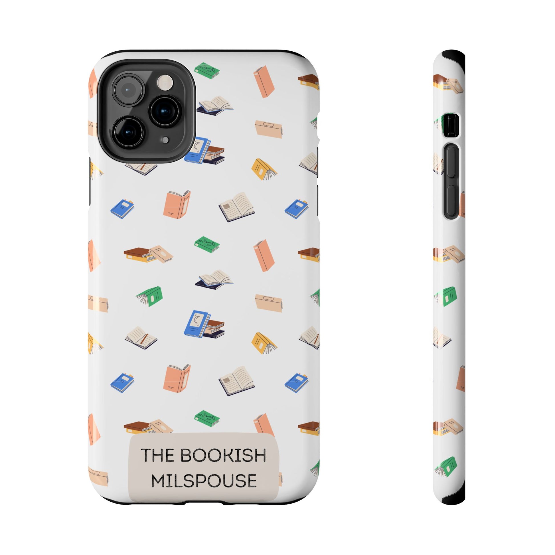 The Bookish Milspouse Tough Phone Cases - Creative By Sanchez