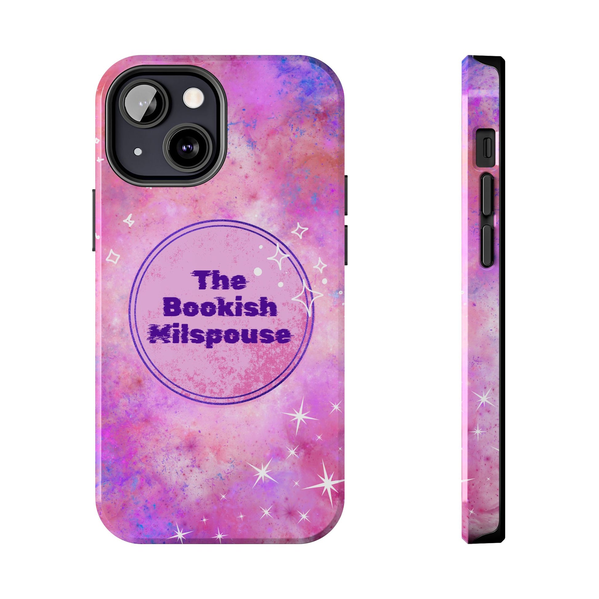 The Bookish Milspouse Pink Sky Tough Phone Cases - Creative By Sanchez