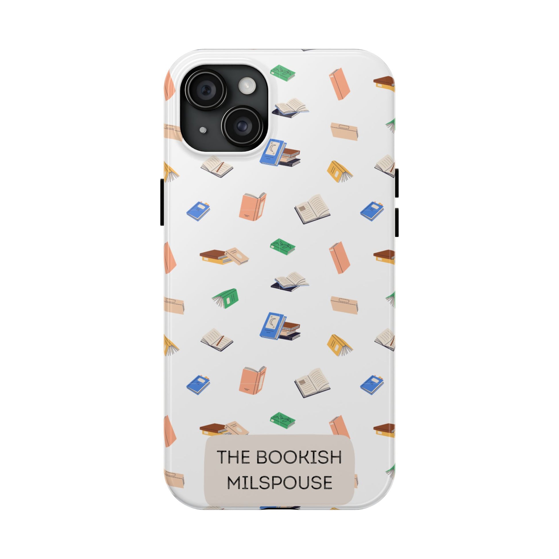 The Bookish Milspouse Tough Phone Cases - Creative By Sanchez