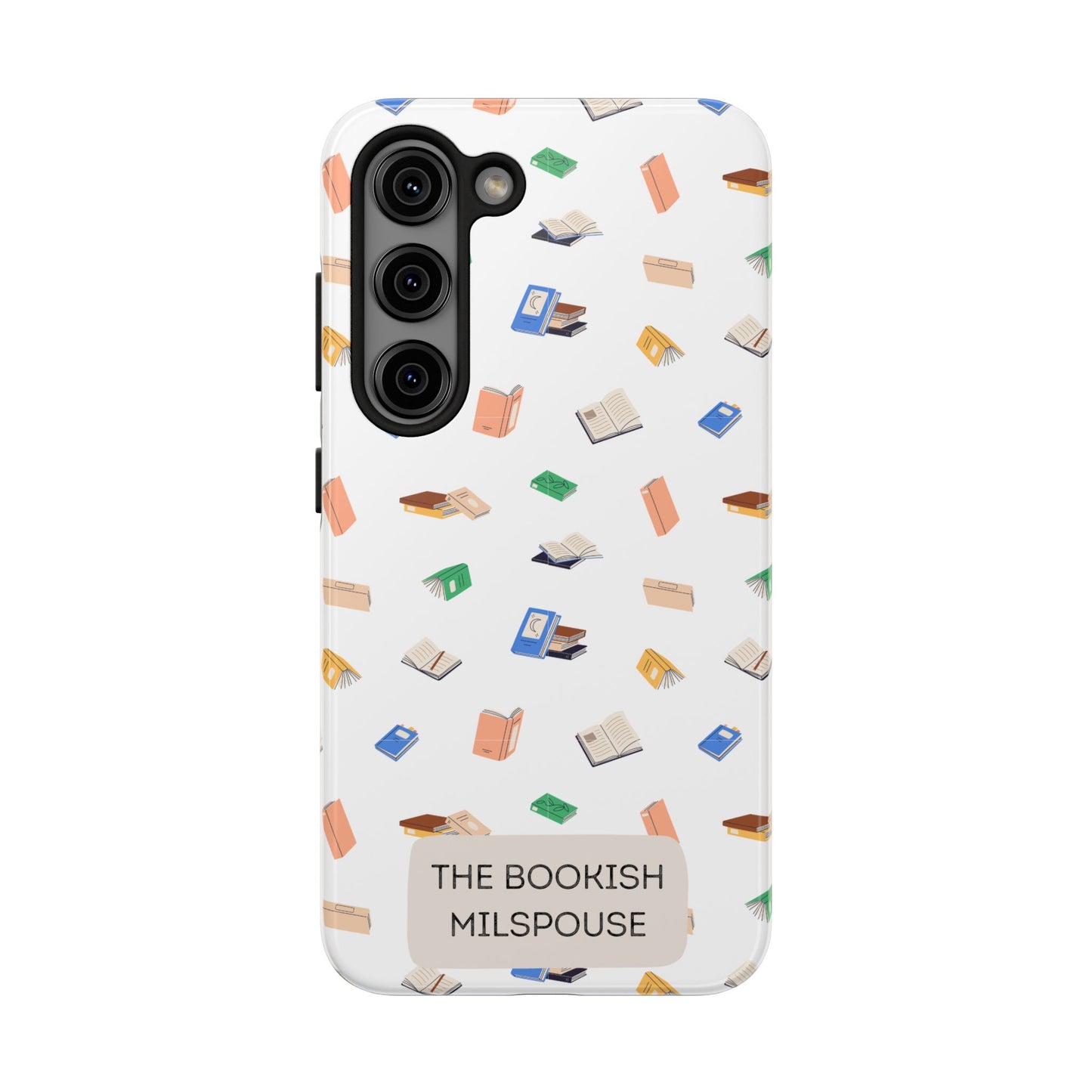 The Bookish Milspouse Tough Phone Cases - Creative By Sanchez