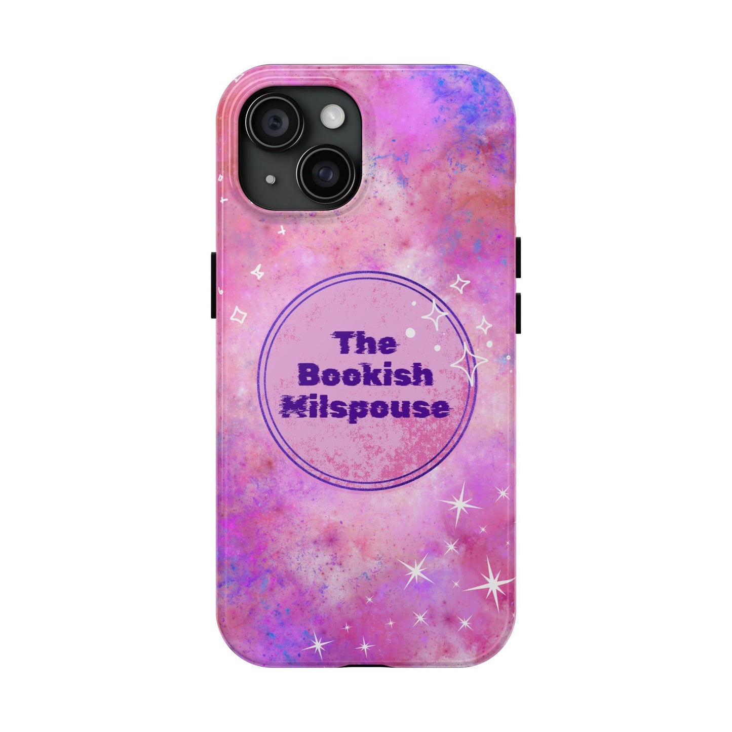 The Bookish Milspouse Pink Sky Tough Phone Cases - Creative By Sanchez