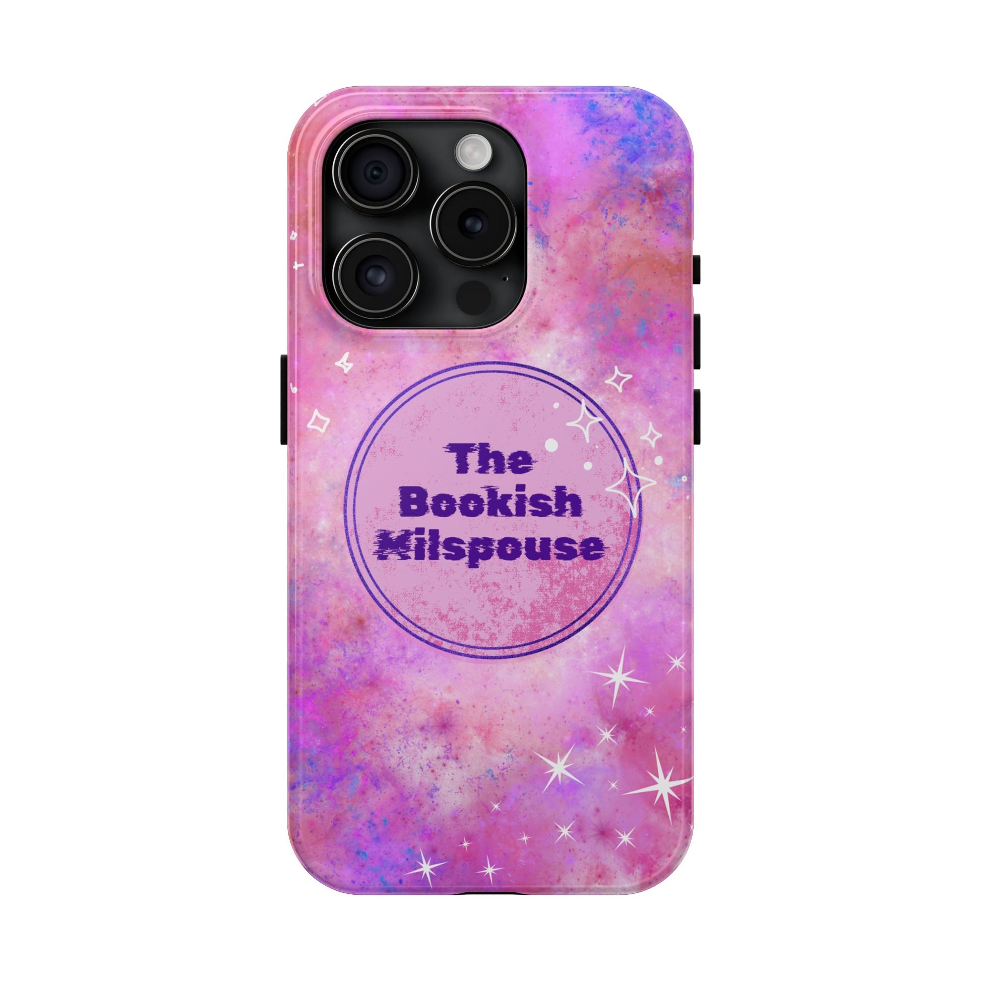 The Bookish Milspouse Pink Sky Tough Phone Cases - Creative By Sanchez