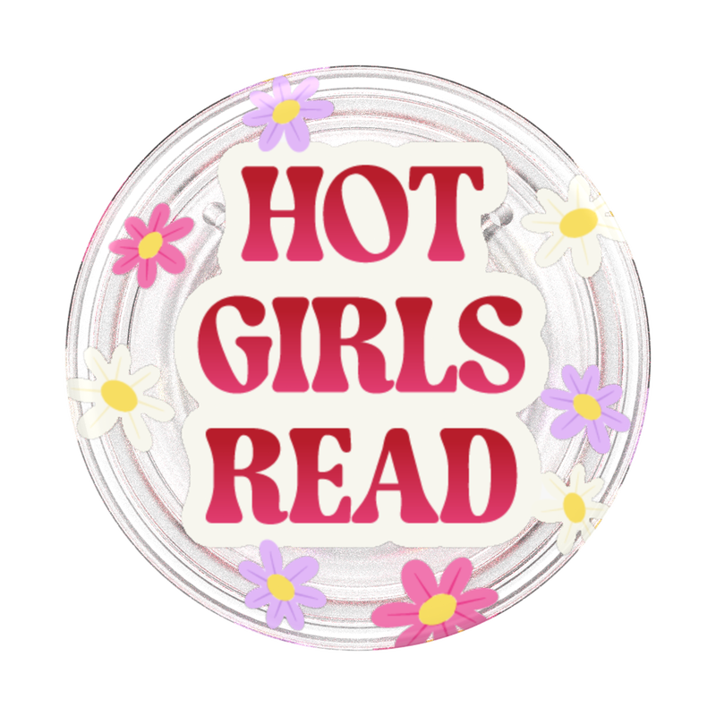 PopSockets Plant Hot Girls Read Clear Gloss