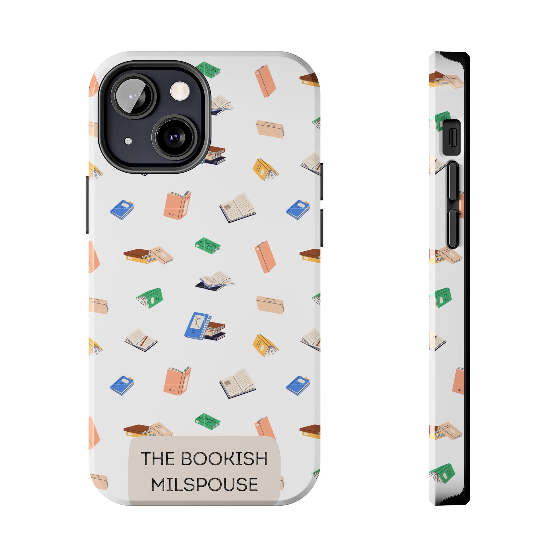 The Bookish Milspouse Tough Phone Cases - Creative By Sanchez