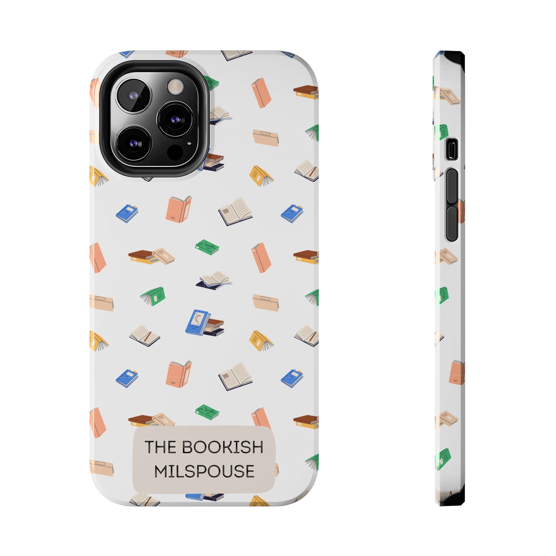 The Bookish Milspouse Tough Phone Cases - Creative By Sanchez