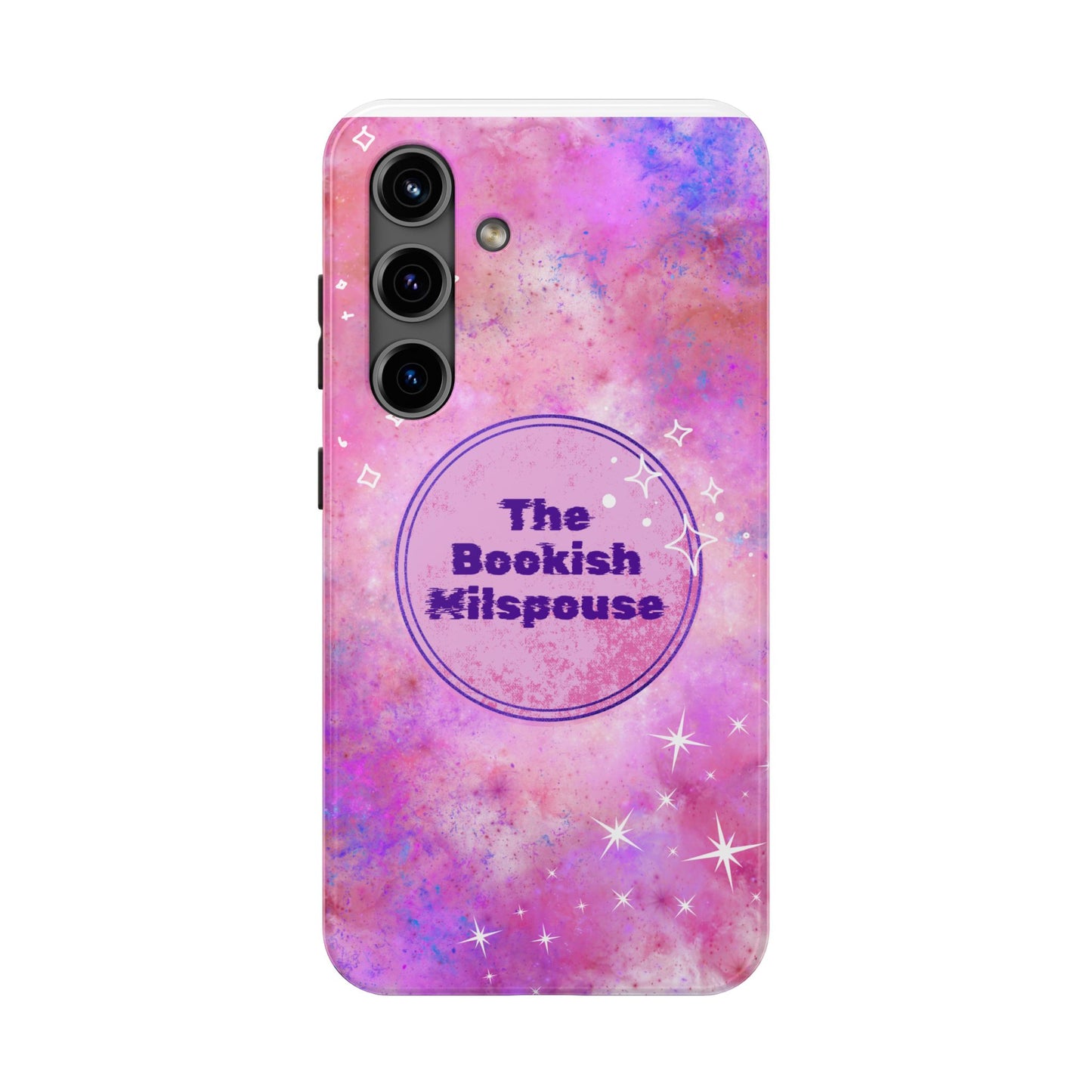 The Bookish Milspouse Pink Sky Tough Phone Cases - Creative By Sanchez