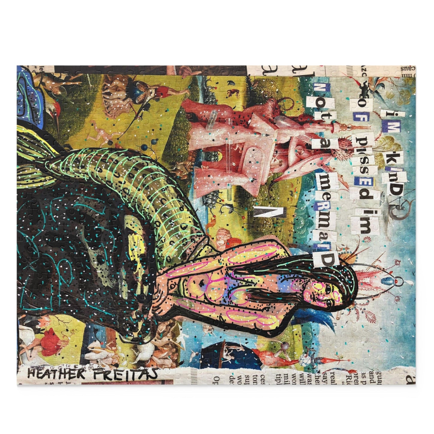 I'm Kinda pissed I'm Not A Mermaid Puzzle ( 120 - 500 Piece )