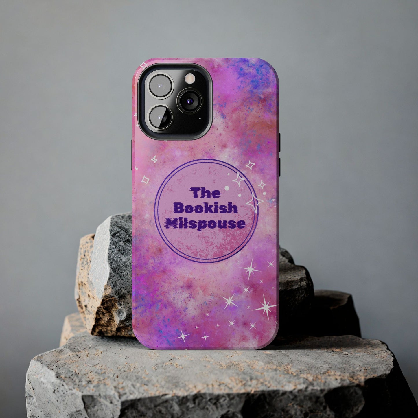 The Bookish Milspouse Pink Sky Tough Phone Cases - Creative By Sanchez