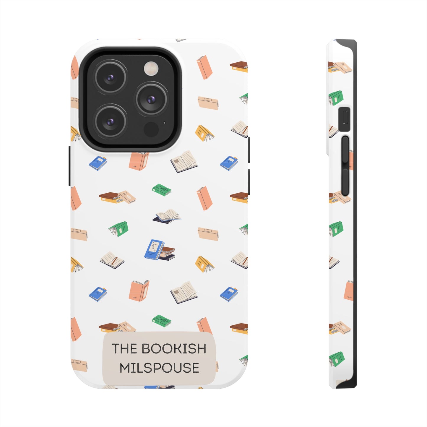 The Bookish Milspouse Tough Phone Cases - Creative By Sanchez