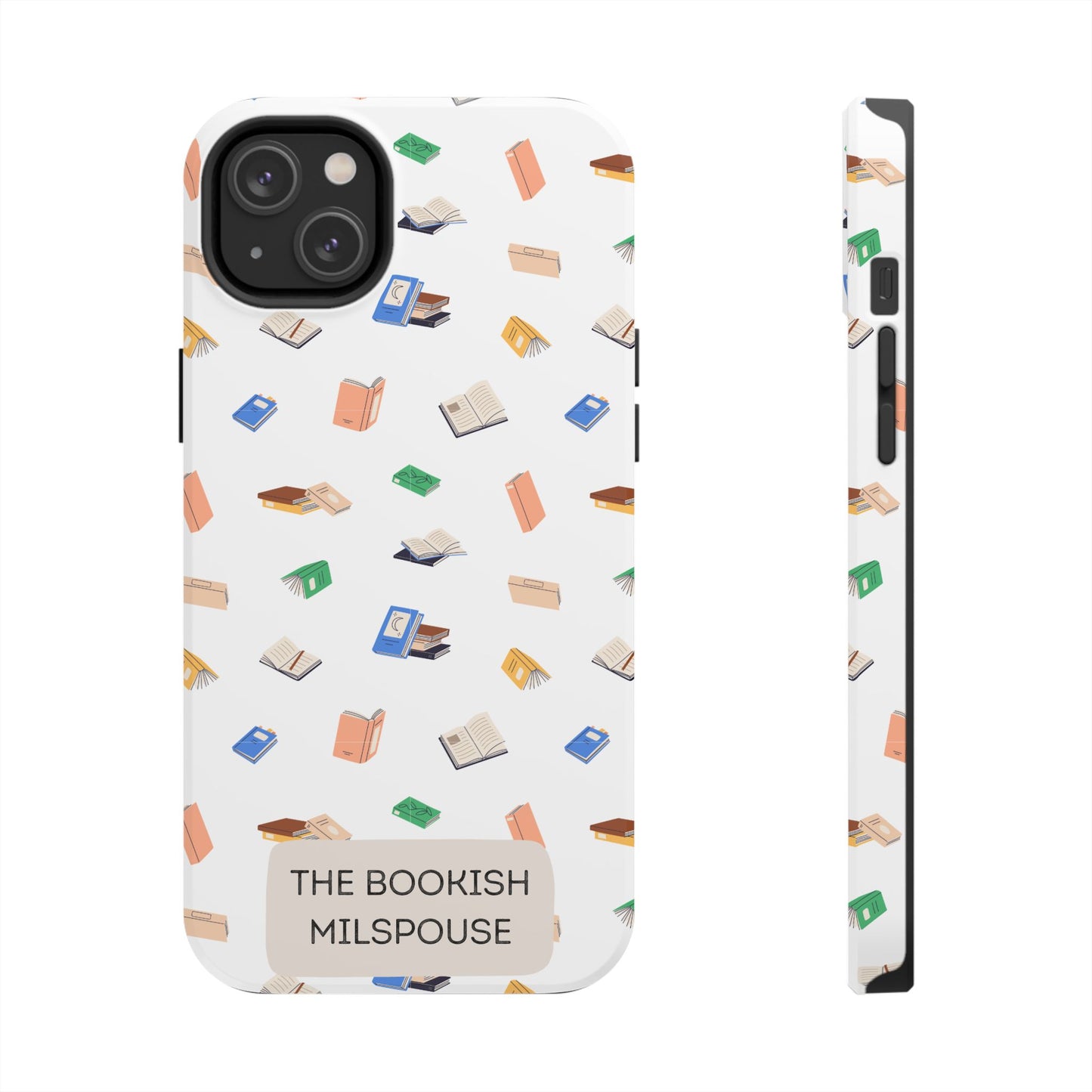 The Bookish Milspouse Tough Phone Cases - Creative By Sanchez