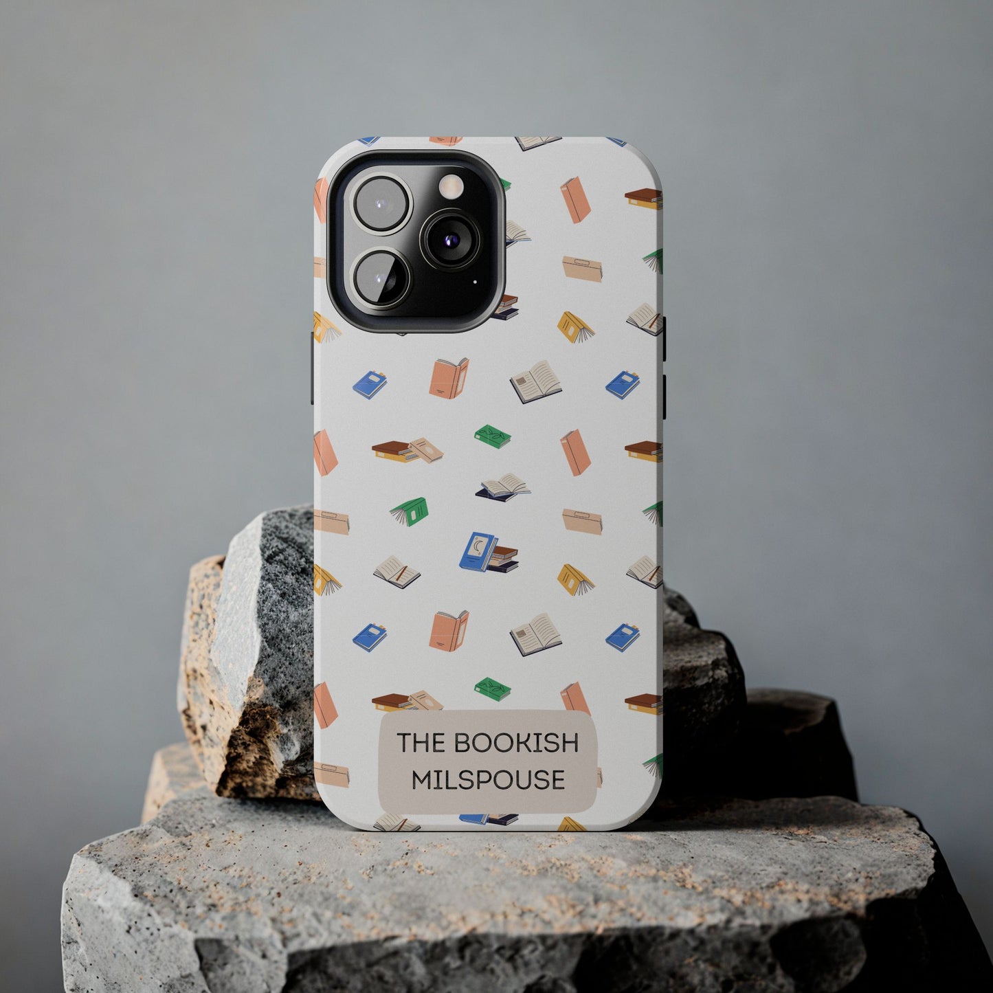 The Bookish Milspouse Tough Phone Cases - Creative By Sanchez