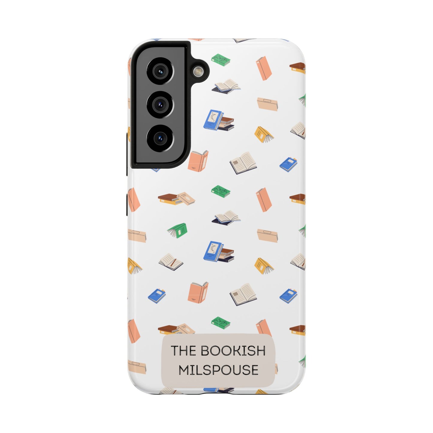 The Bookish Milspouse Tough Phone Cases - Creative By Sanchez