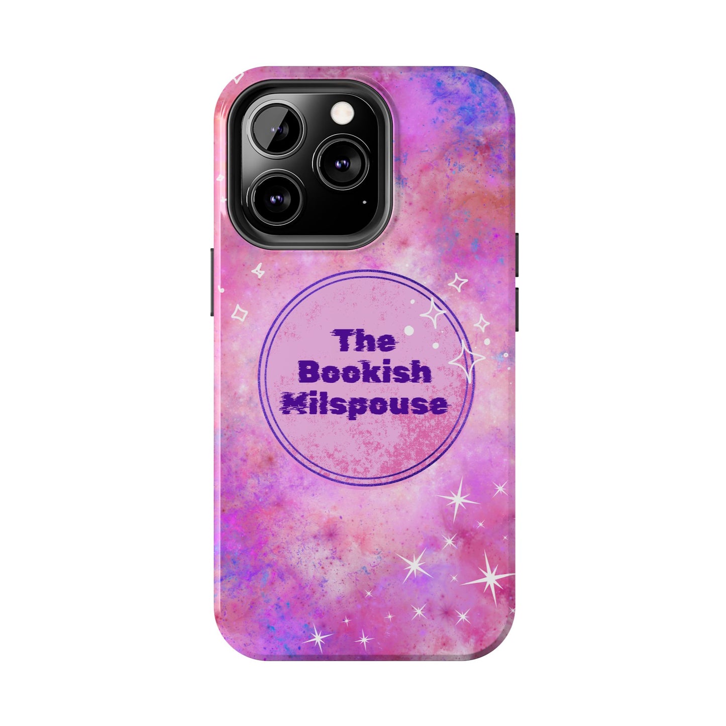 The Bookish Milspouse Pink Sky Tough Phone Cases - Creative By Sanchez