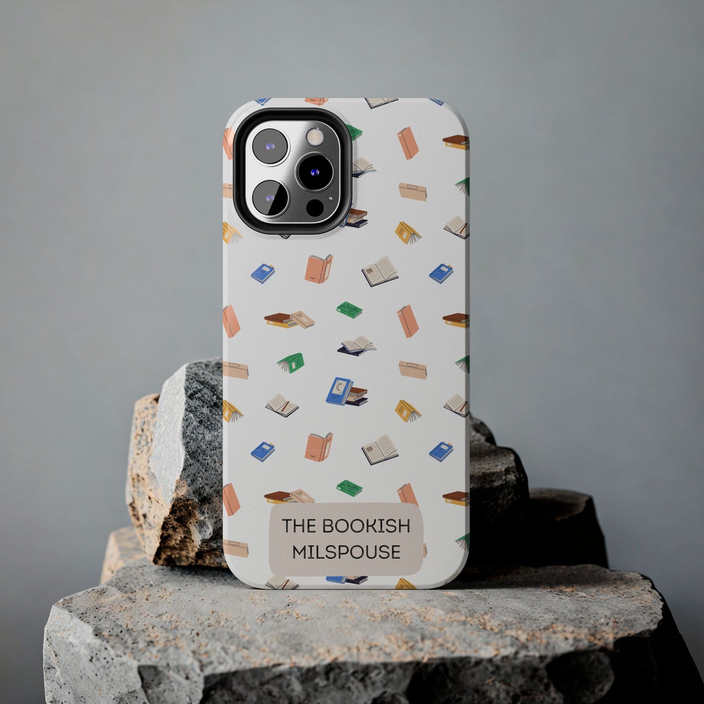 The Bookish Milspouse Tough Phone Cases - Creative By Sanchez