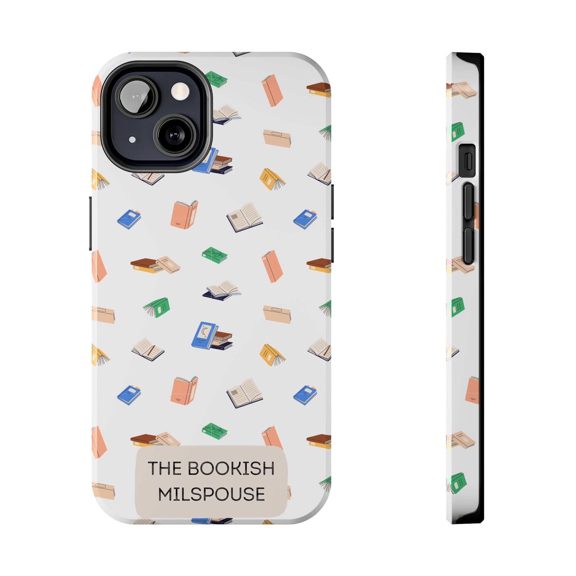 The Bookish Milspouse Tough Phone Cases - Creative By Sanchez