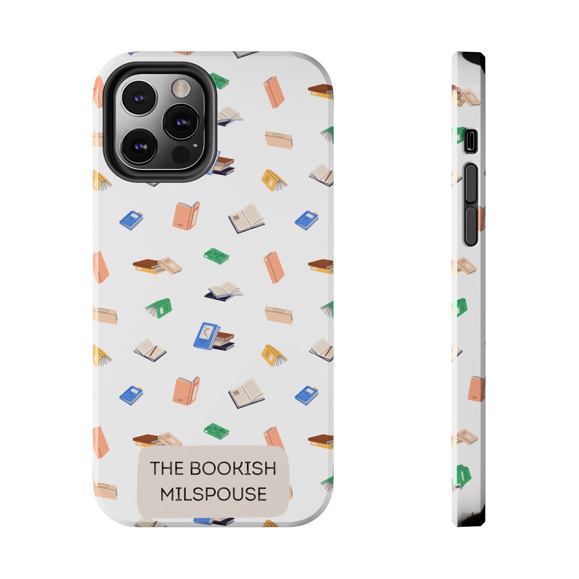 The Bookish Milspouse Tough Phone Cases - Creative By Sanchez