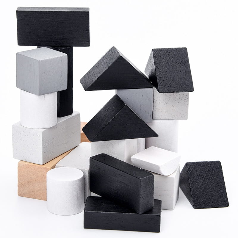 Wooden Puzzle Building Blocks