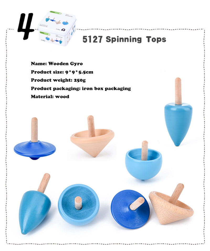 Wooden Puzzle Building Blocks