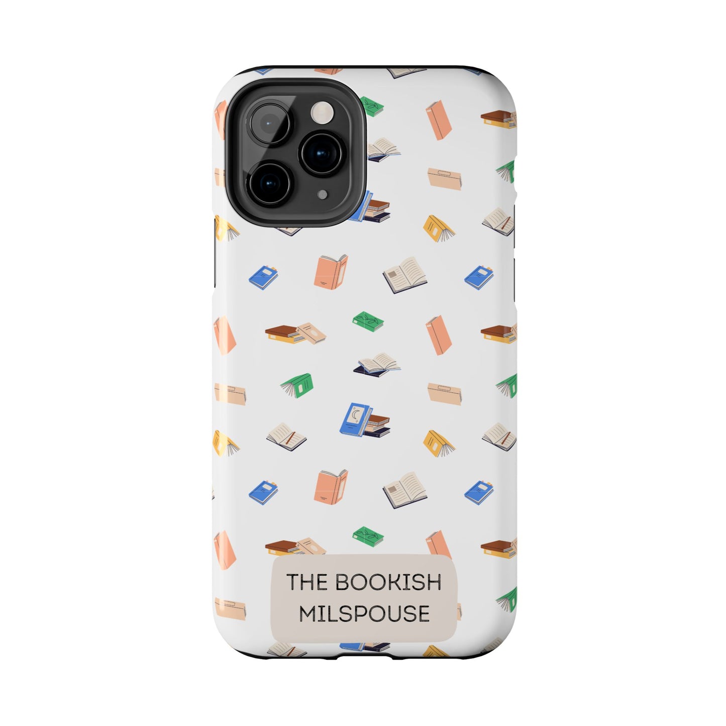 The Bookish Milspouse Tough Phone Cases - Creative By Sanchez