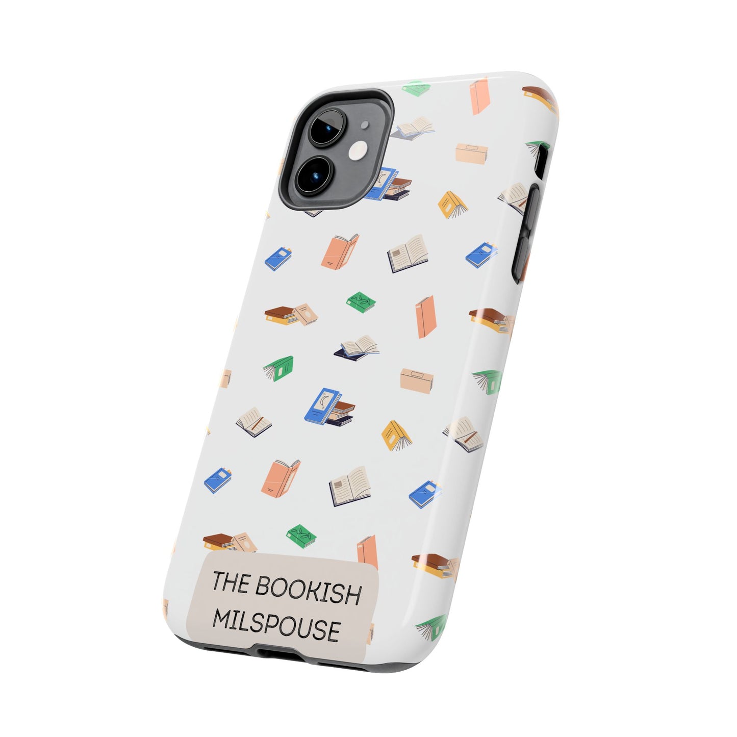 The Bookish Milspouse Tough Phone Cases - Creative By Sanchez