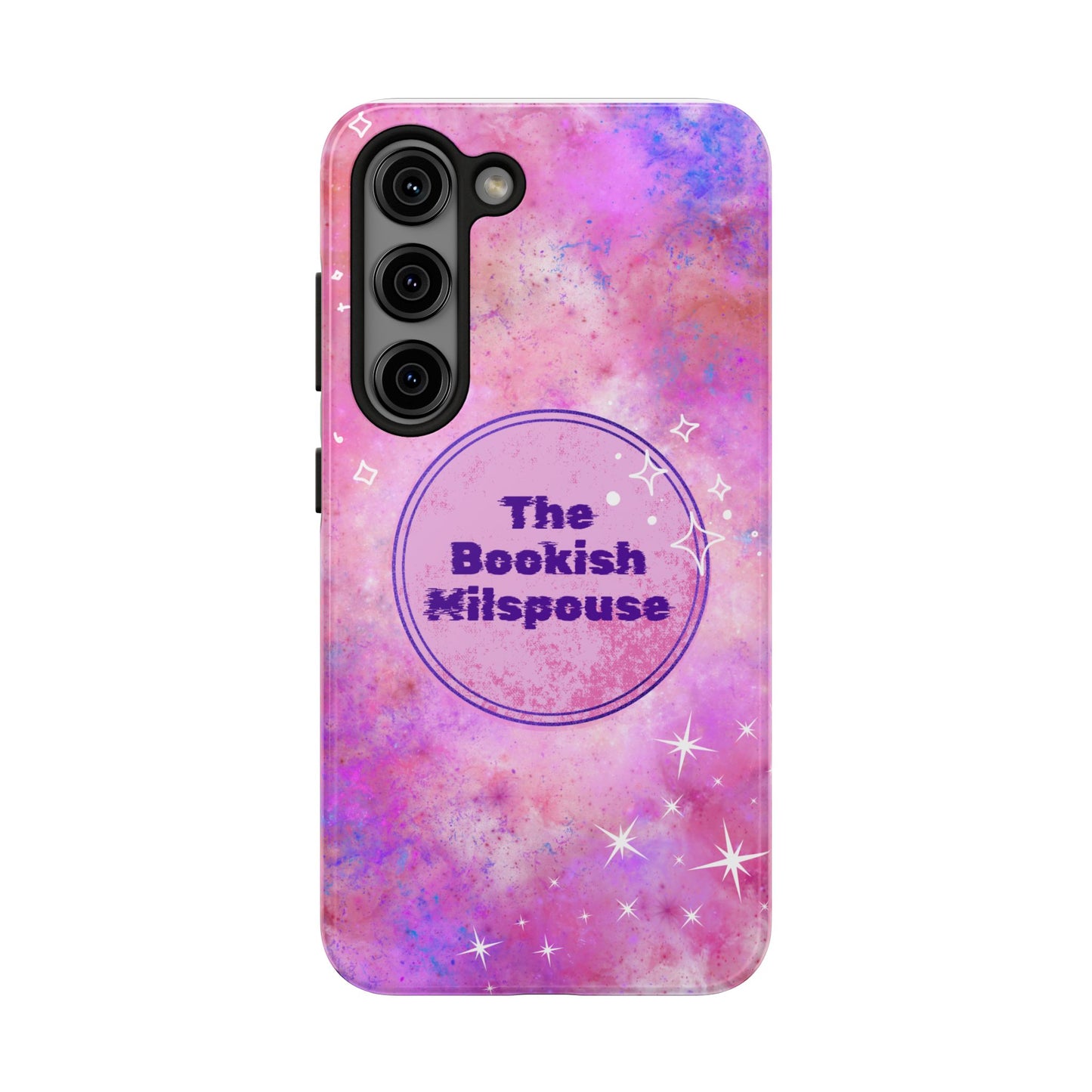 The Bookish Milspouse Pink Sky Tough Phone Cases - Creative By Sanchez