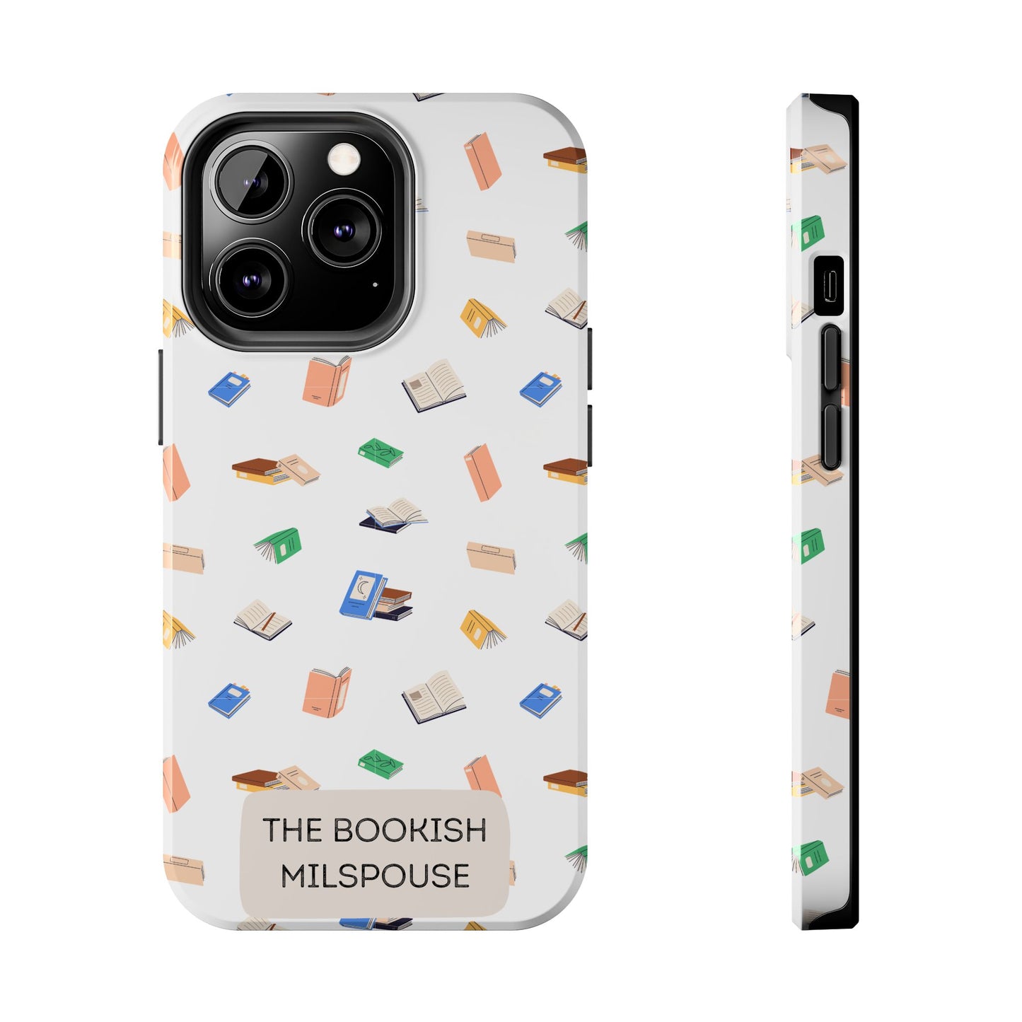 The Bookish Milspouse Tough Phone Cases - Creative By Sanchez