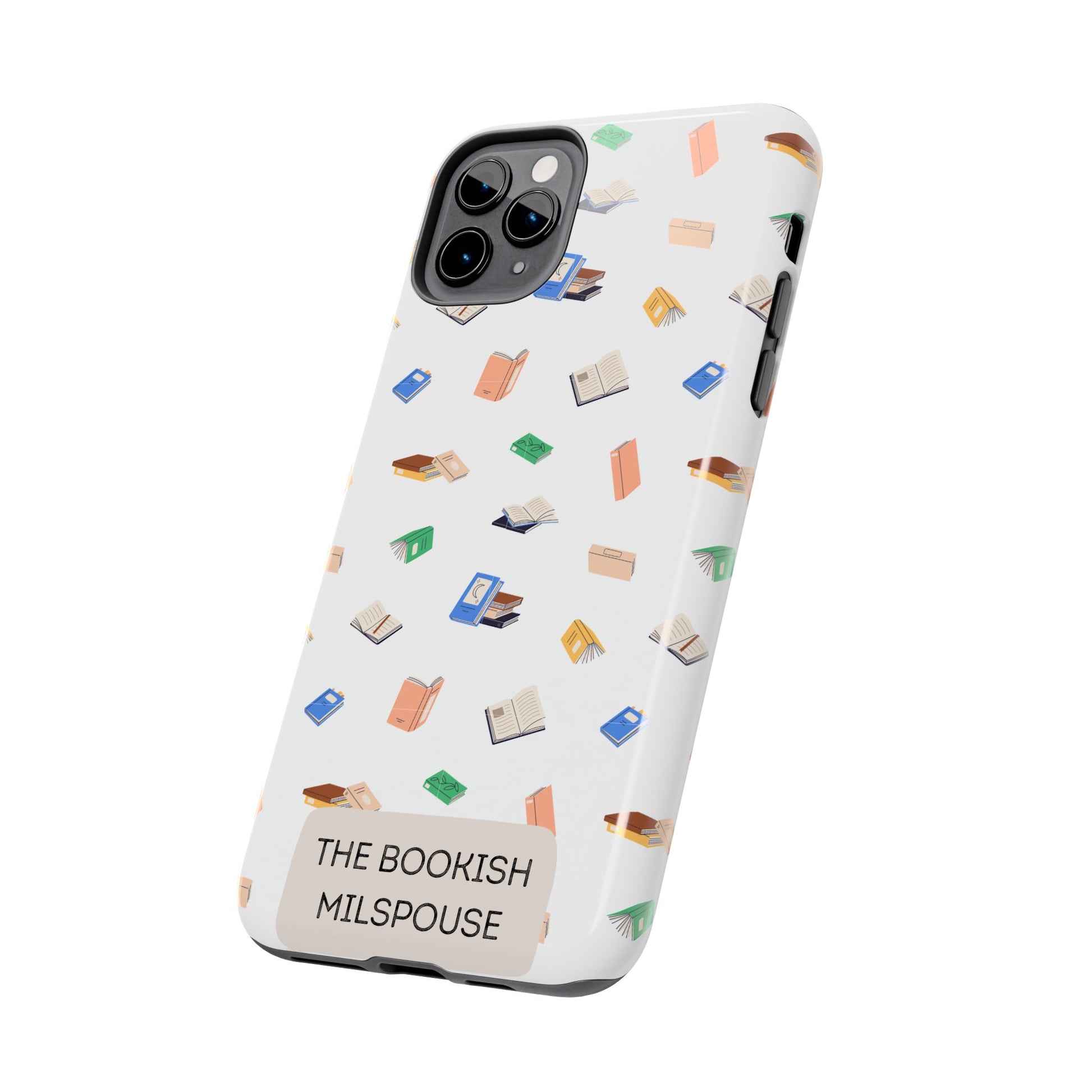 The Bookish Milspouse Tough Phone Cases - Creative By Sanchez