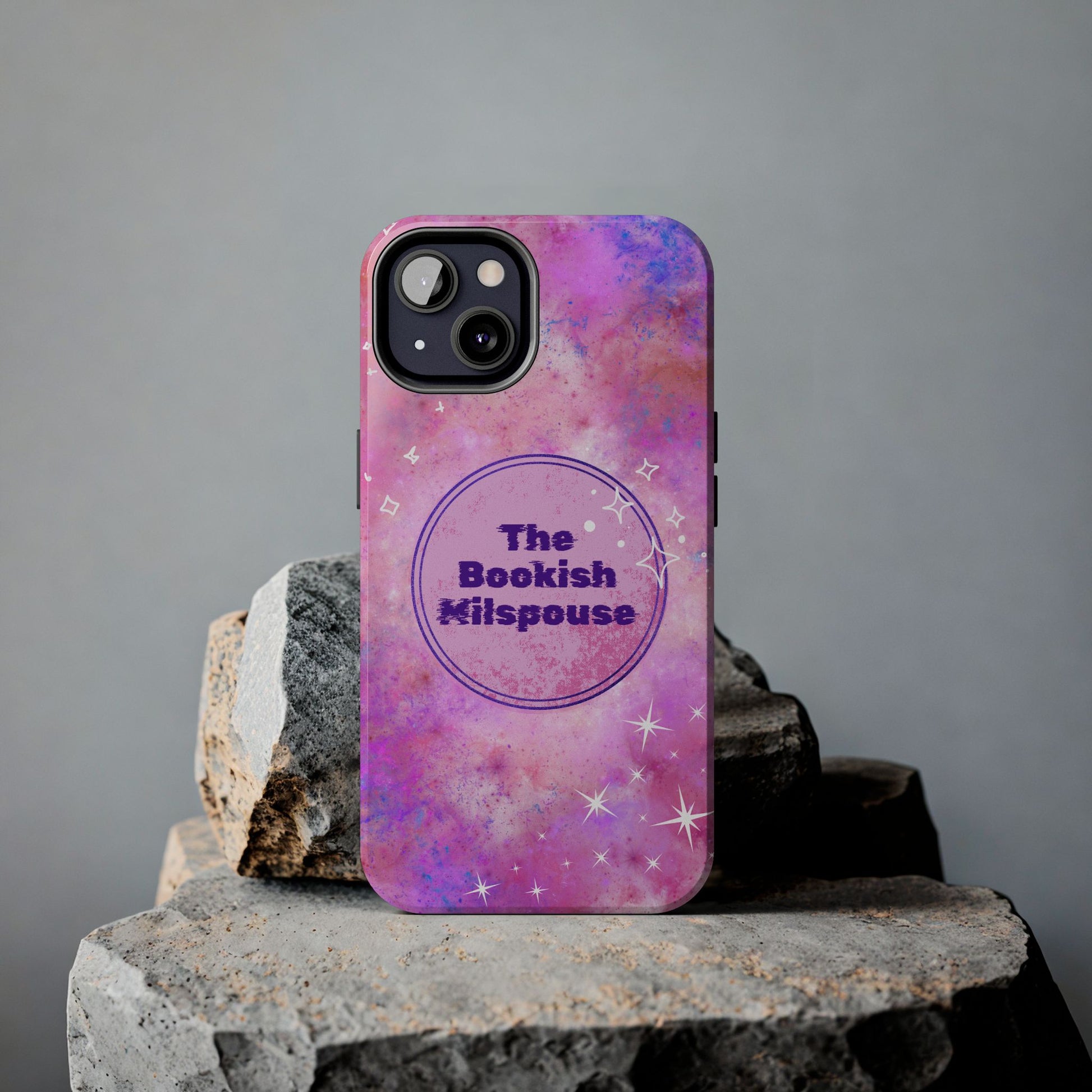 The Bookish Milspouse Pink Sky Tough Phone Cases - Creative By Sanchez