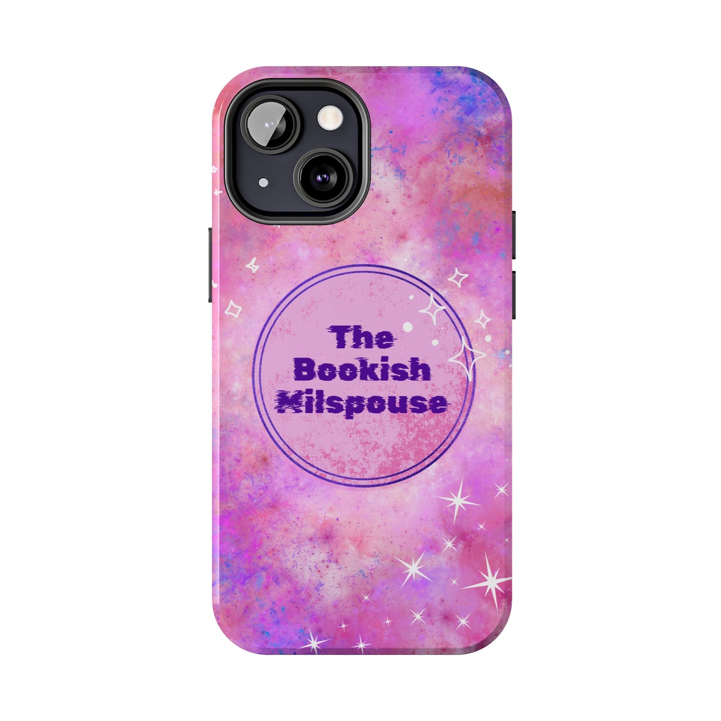 The Bookish Milspouse Pink Sky Tough Phone Cases - Creative By Sanchez