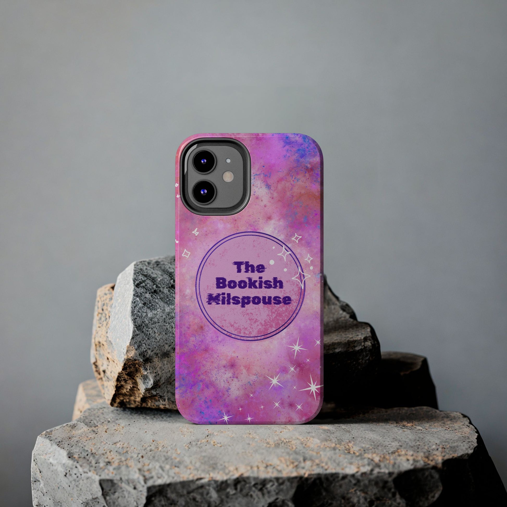 The Bookish Milspouse Pink Sky Tough Phone Cases - Creative By Sanchez