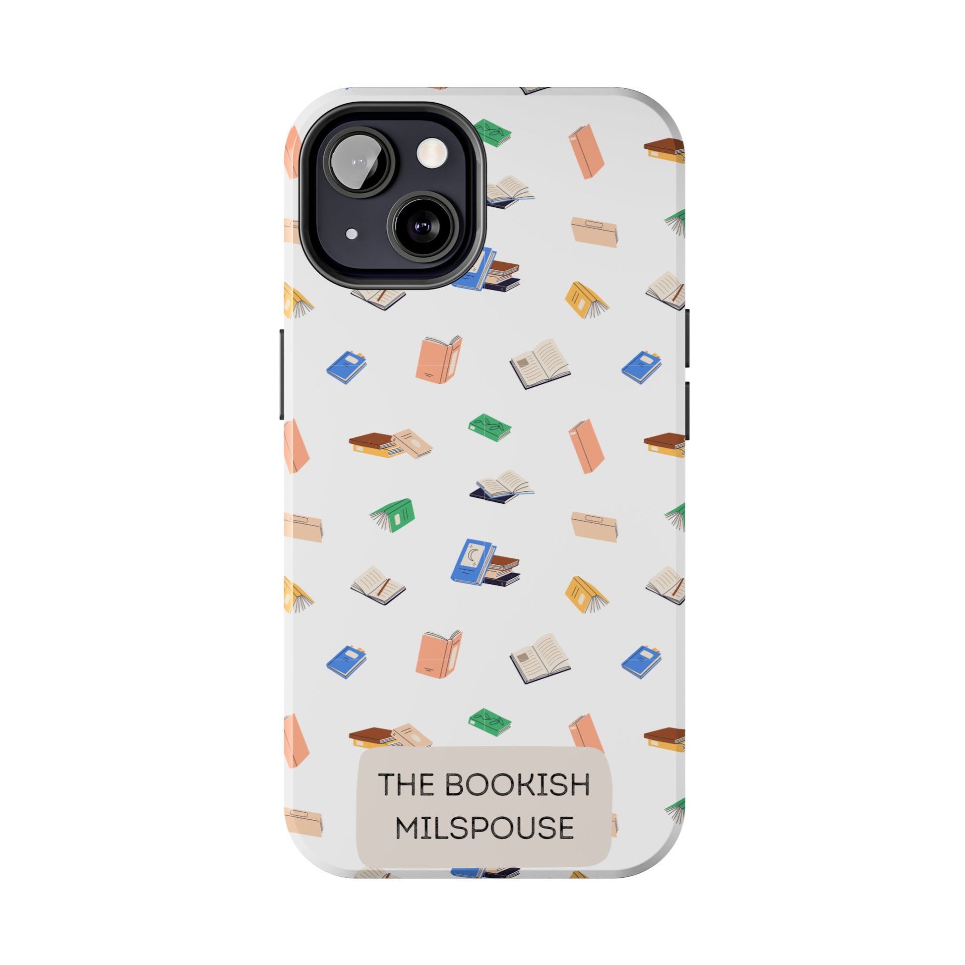 The Bookish Milspouse Tough Phone Cases - Creative By Sanchez