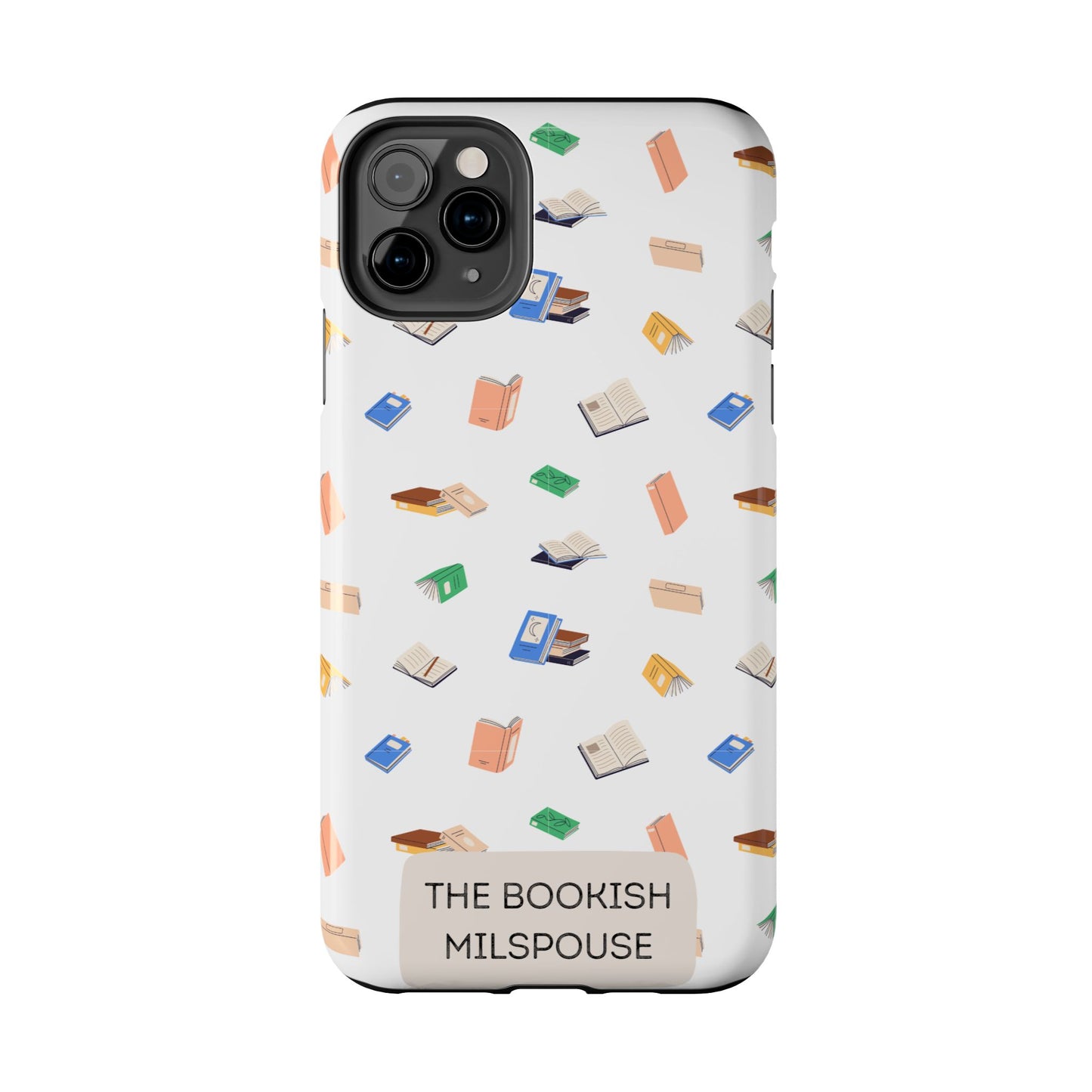 The Bookish Milspouse Tough Phone Cases - Creative By Sanchez