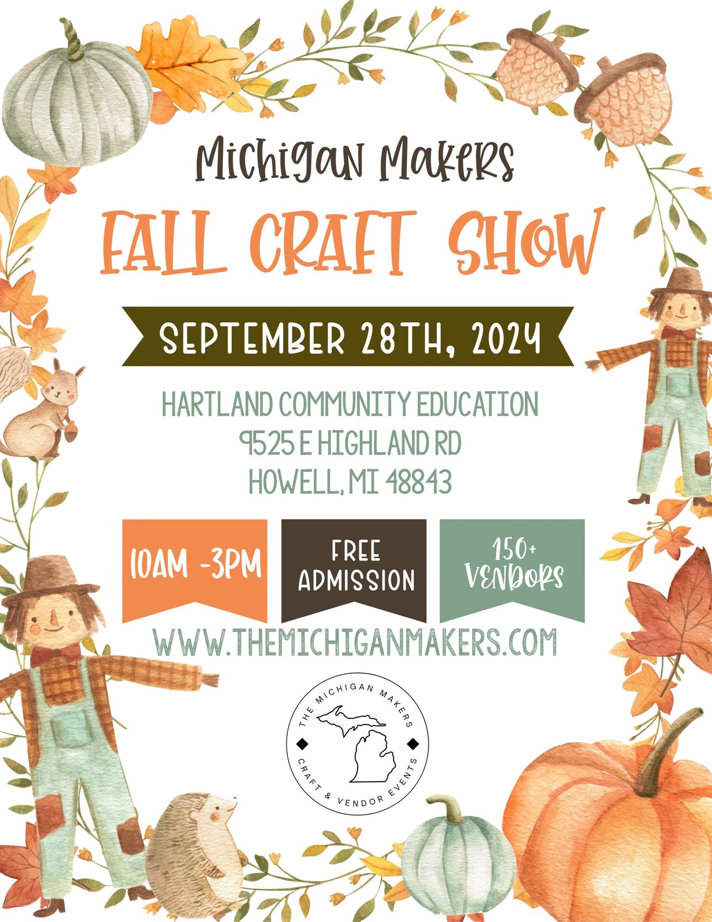 Michigan Makers Fall Craft Show - Creative By Sanchez